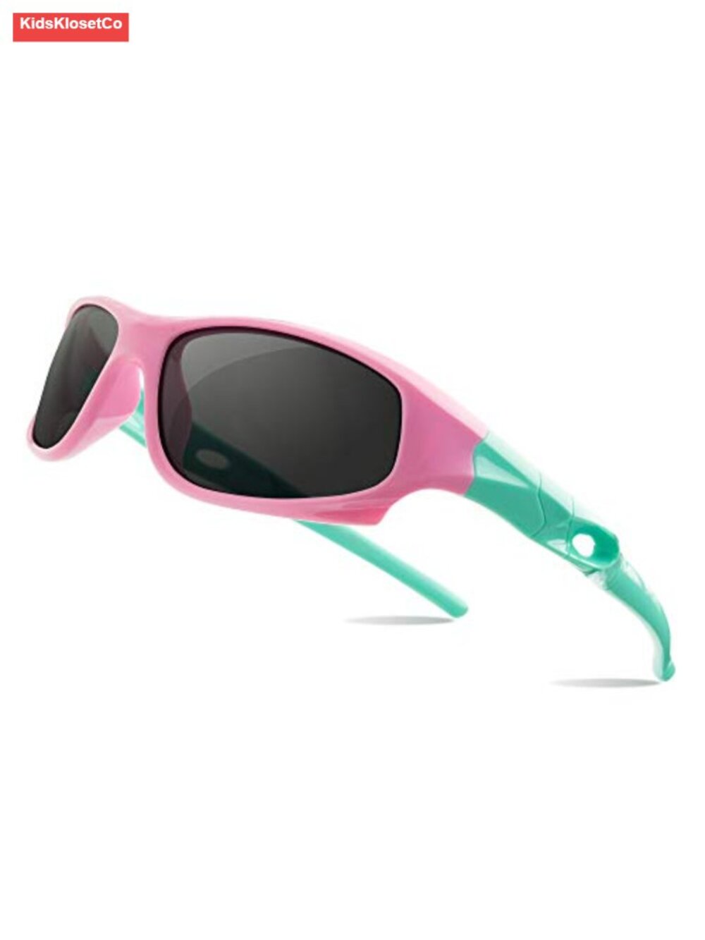 Kids Polarized Sunglasses with Adjustable Strap Unbreakable Rubber